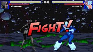 Catwoman Vs Black Cat - Mugen Dc Vs Marvel