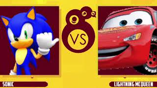 Mg026 Mugen - Sonic Vs. Lightning Mcqueen Christian Nuñez Re-Uploaded