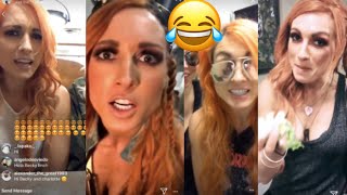 Wwes Becky Lynch Best Punsrhymes Funny Snapchatinstagram Moments Ft. Charlotte, Miz Lana N More