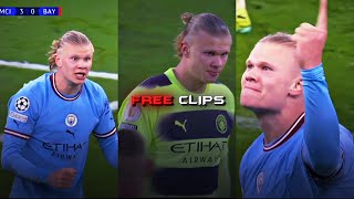 Erling Haaland Free Clips For Edits Upscaled