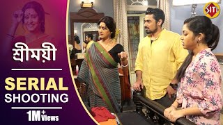 শরময Serial Shooting Indrani Halder Saptarshi Sreemoyee Star Jalsha Serial