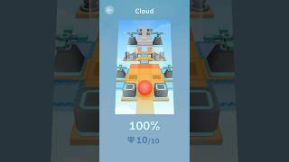 Rolling Sky Tutorial Level Cloud
