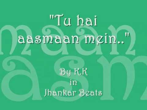 Tu hai aasmaan mein (Jhankar Beats) - Lyrics