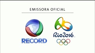 Hd Vinheta De Patrocínio Dos Jogos Olímpicos Do Rio 2016 Na Record