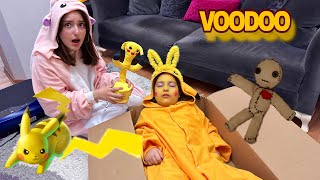 Zeynep Ve Hi̇ranur Gi̇zemli̇ Kutudan Ne Çikti ? Voodoo Bebek