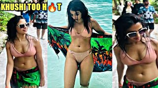 Tv Hottie Khushi Dubey Hot In Bikini Video Enjoying In Thailandaashiqana Fame Actress