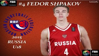 Fedor Shpakov 2015 Russia Um18 European Championship