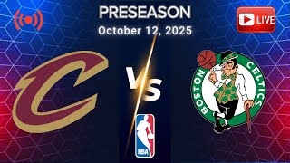 October 12, 2025 Cavaliers Vs Celtics Nba Preseason Intense Live Full Game Matchup Nba 2K26