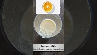 Lemon Milk Recipe