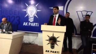 Ak Parti Batman Belediye Başkan Adayı Mehmet Emin Ekmene Sevgi Seli