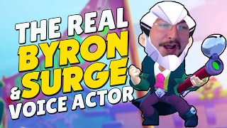 Byron and Surge Voice Actor In Real Life | Brawl Stars Voice Acting