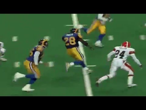 Marshall Faulk S Incredible Touchdown Run Browns Vs Rams 1999 Marshall Faulk S Incredible Touchdown Run Browns Vs Rams 1999