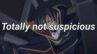 Lelouch Being So Dramatic That He Almost Blows His Cover (For Seven Minutes)