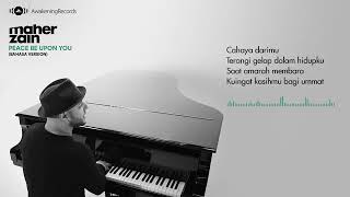 Maher Zain - Peace Be Upon You (Bahasa Version) | Official Lyric Video