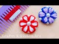 Amazing Woolen Craft Ideas with Hair Comb - Hand Embroidery Trick - DIY Woolen Flowers - Sewing Hack