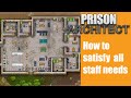 How to satisfy all staff needs - Prison architect #29