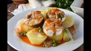 Merluza A La Gallega Merluza A La Gallega
