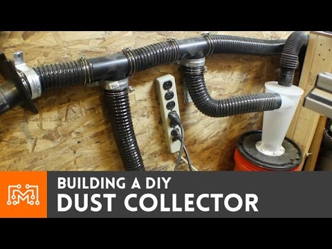 How to make a dust collector with a wet/dry vac