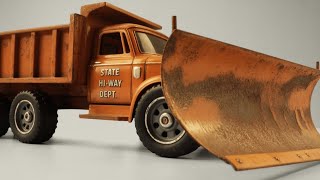 Restoring A 1957 Tonka Big Mike Snow Plow From Rust To Glory Restoration Legends