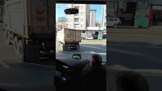 Karadeniz Manzaralı Otobüs Yolculuğu Pazarrize 4K Black Sea Scenic Bus Ride