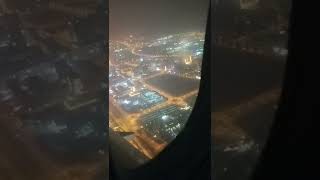 At Night Landing In Kuwait Airport.. Up Side.. Locking Moon..