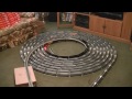 The spiral with Ho Scale 241cars 9 engines