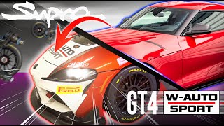 La Toyota Supra Gt4 De W-Autosport