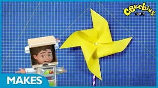Cbeebies Makes Bitz & Bob How To Make A Pinwheel