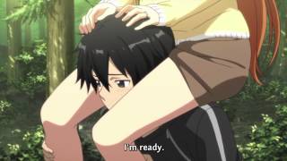 Sword Art Online - Asuna rides on Kirito (HD)