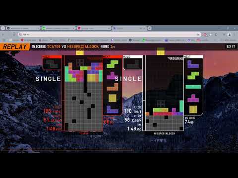 Playing Smarter (Tetra league A+ rank) - Tetrio