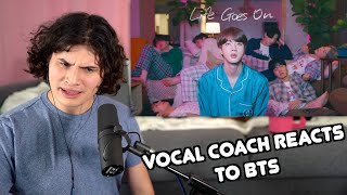 Vocal Coach Reacts to BTS - Life Goes On