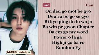 (Rap tutorial) Learn HAN rap part in-Megaverse-by STRAYKIDS(easy lyrics)