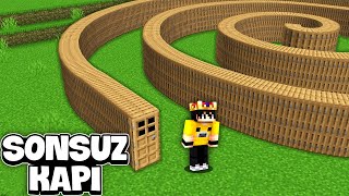 Minecraftta Sonsuz Kapi İle Salak Kardeşi̇mi̇ Trolledi̇m