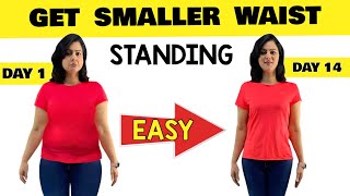 Get Smaller Waist & Lose Belly Fat In 14 Days 1 Min Super Easy Exercise For Beginners At Home