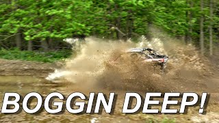 Sending our Maverick X3 units DEEP on our Flooded Track!
