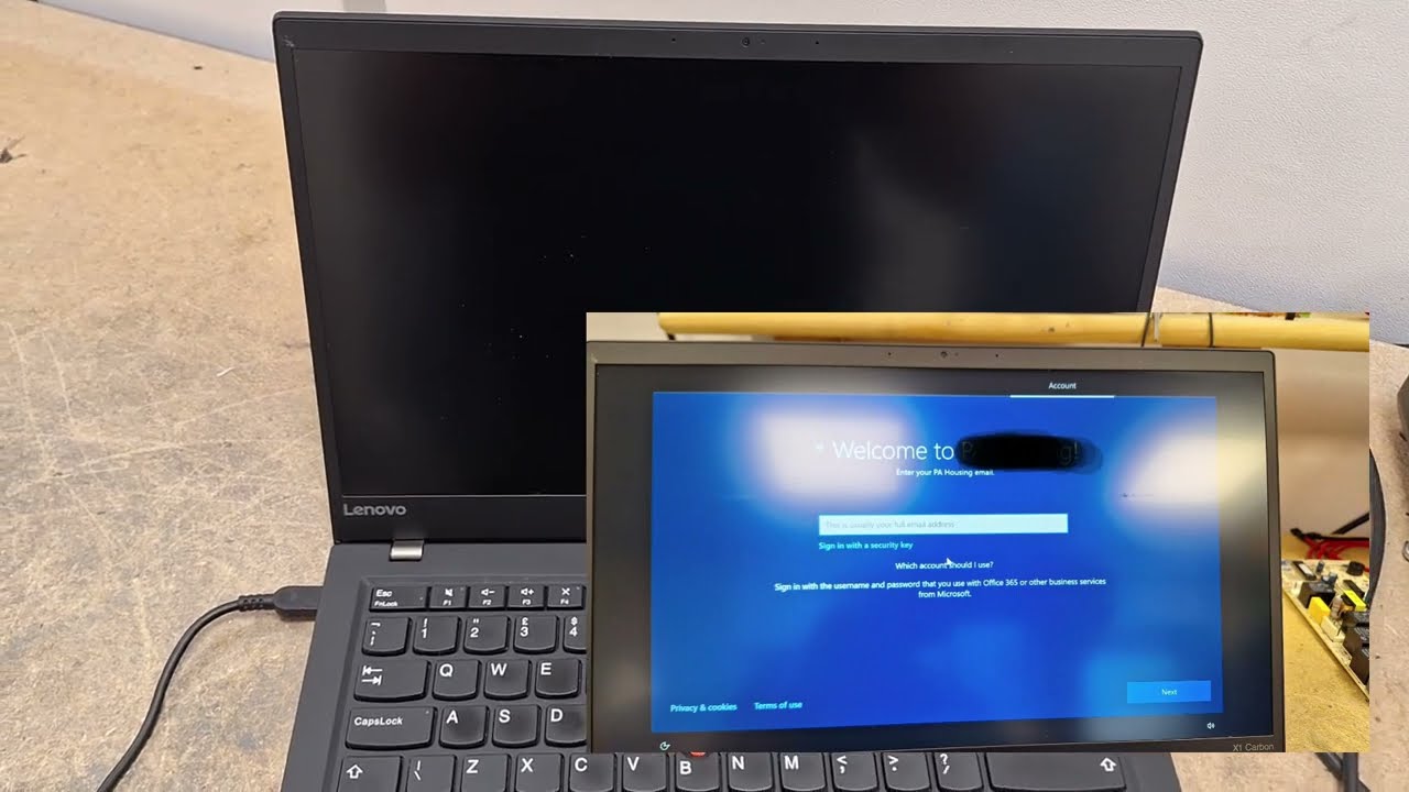 How to remove a corporate or Azure account from a second How to remove a corporate or Azure account from a second
