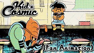 ...But What If He Had A Roomba? Kid Cosmic Fan Animation