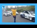 How former Governor Kabogo arrived for the BBI rally in Meru