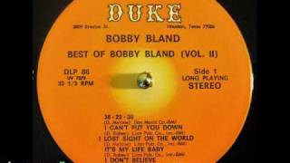 Watch Bobby Bland I Lost Sight Of The World video