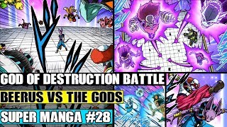 BEERUS VS EVERY GOD OF DESTRUCTION! Dragon Ball Super Manga Chapter 28 Review