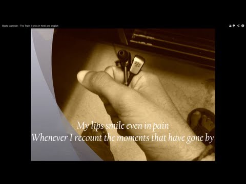 Beete Lamhein - The Train Lyrics in hindi and english