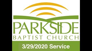 03/29/2020 10:00 Service