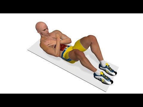 Best Abs: Crunch with crossed arms