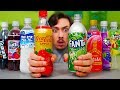 Je teste des boissons Japonaises insolites