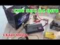 SẠC SUOER 12VOl - 150AH - CHẾ SẠC 3 GIAI ĐOẠN ĐO ÁP - ĐO DÒNG