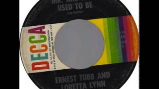 Watch Loretta Lynn Mr And Mrs Used To Be video