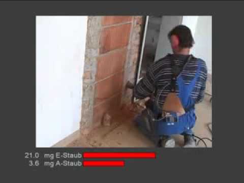 Staub auf Baustellen