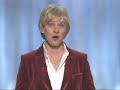 Ellen's Oscar® monologue