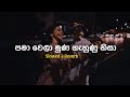 Pama Wela Muna Gahunu Nisa | පමා වෙලා මුණ ගැහුණු නිසා |  Slowed + Reverb