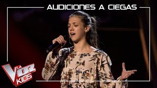 Patricia García canta 'Cai' | Audiciones a ciegas | La Voz Kids Antena 3 2019